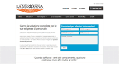 Desktop Screenshot of gruppolameridiana.com