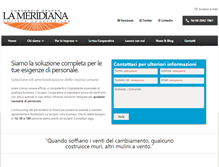 Tablet Screenshot of gruppolameridiana.com